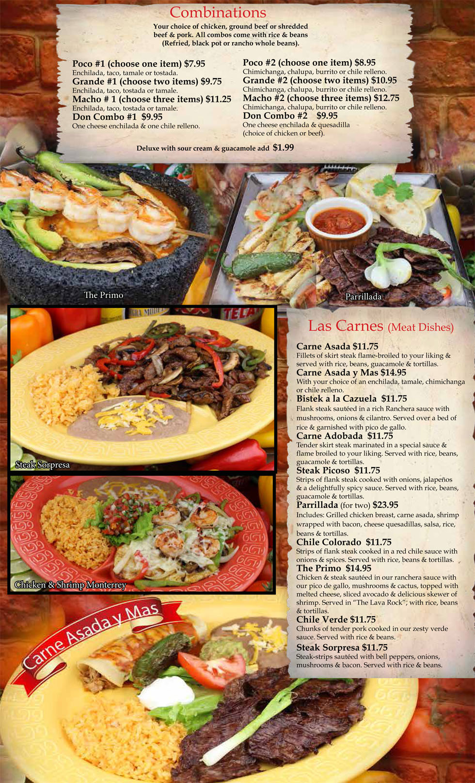 dinner menu 4