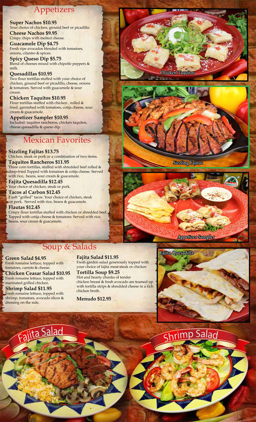 Lunch Menu 1