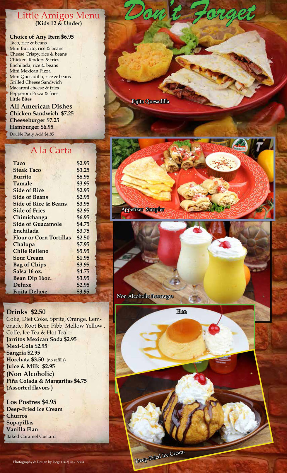 Lunch Menu 5