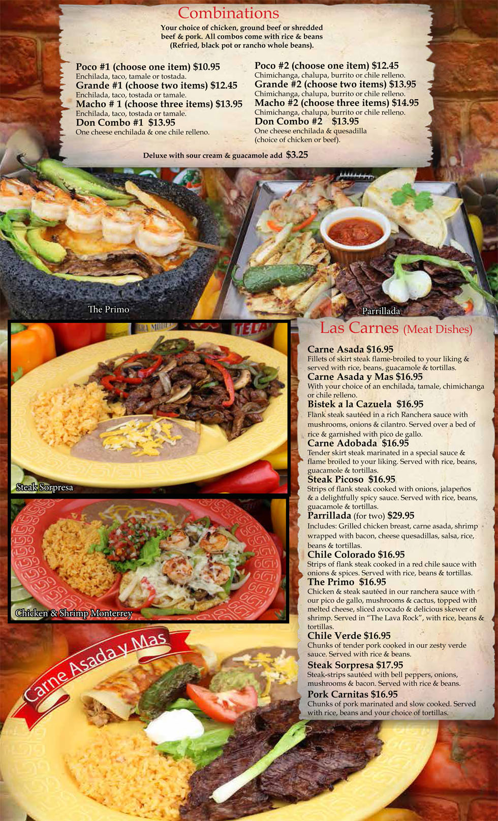Dinner Menu 3