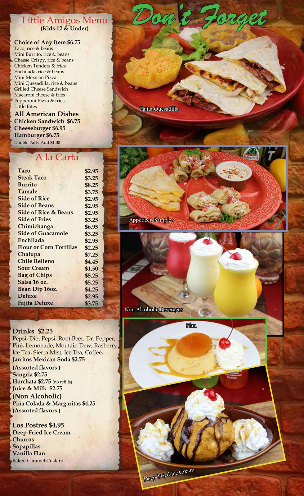 Lunch Menu 5