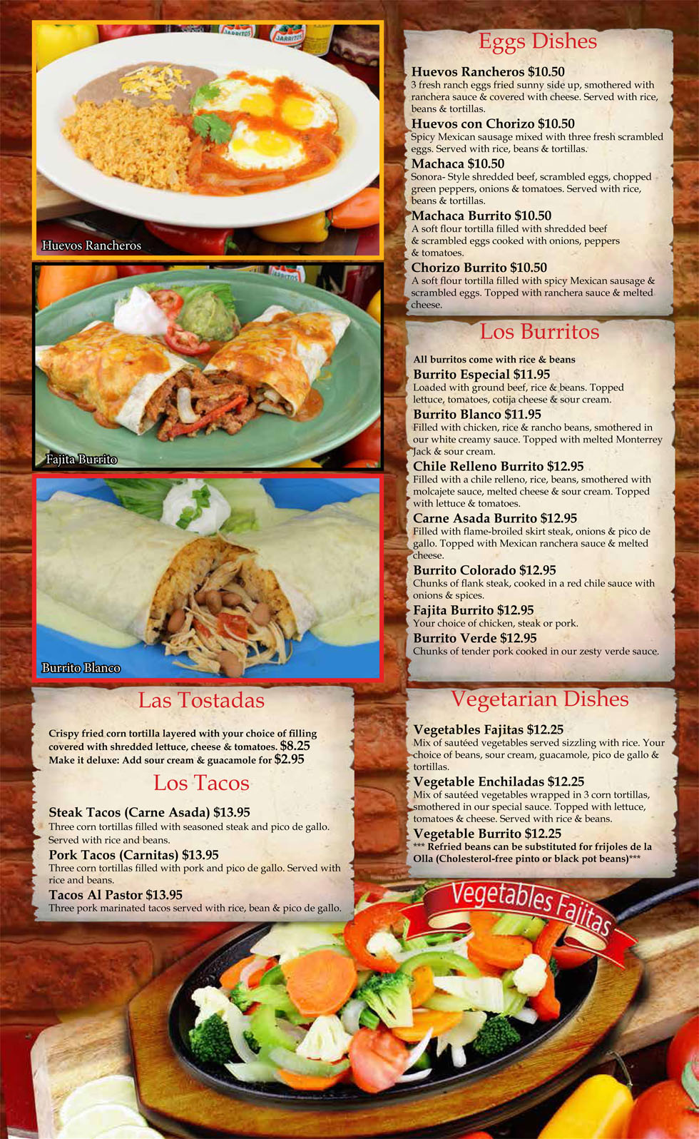 Dinner Menu 2