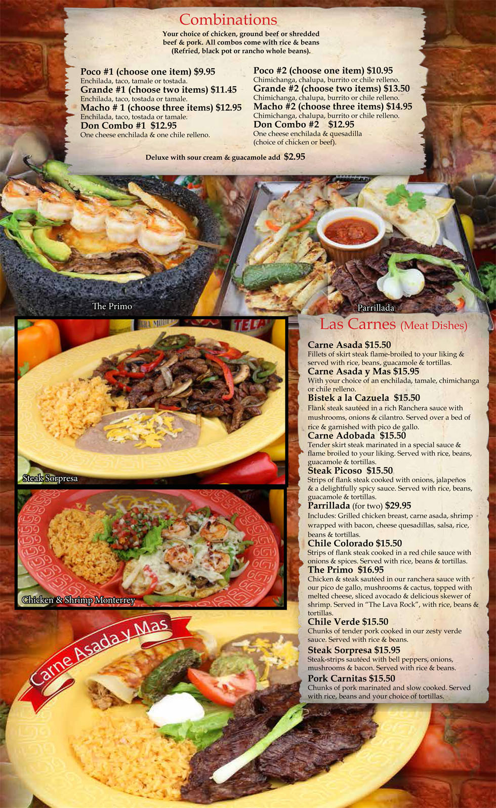 Dinner Menu 3