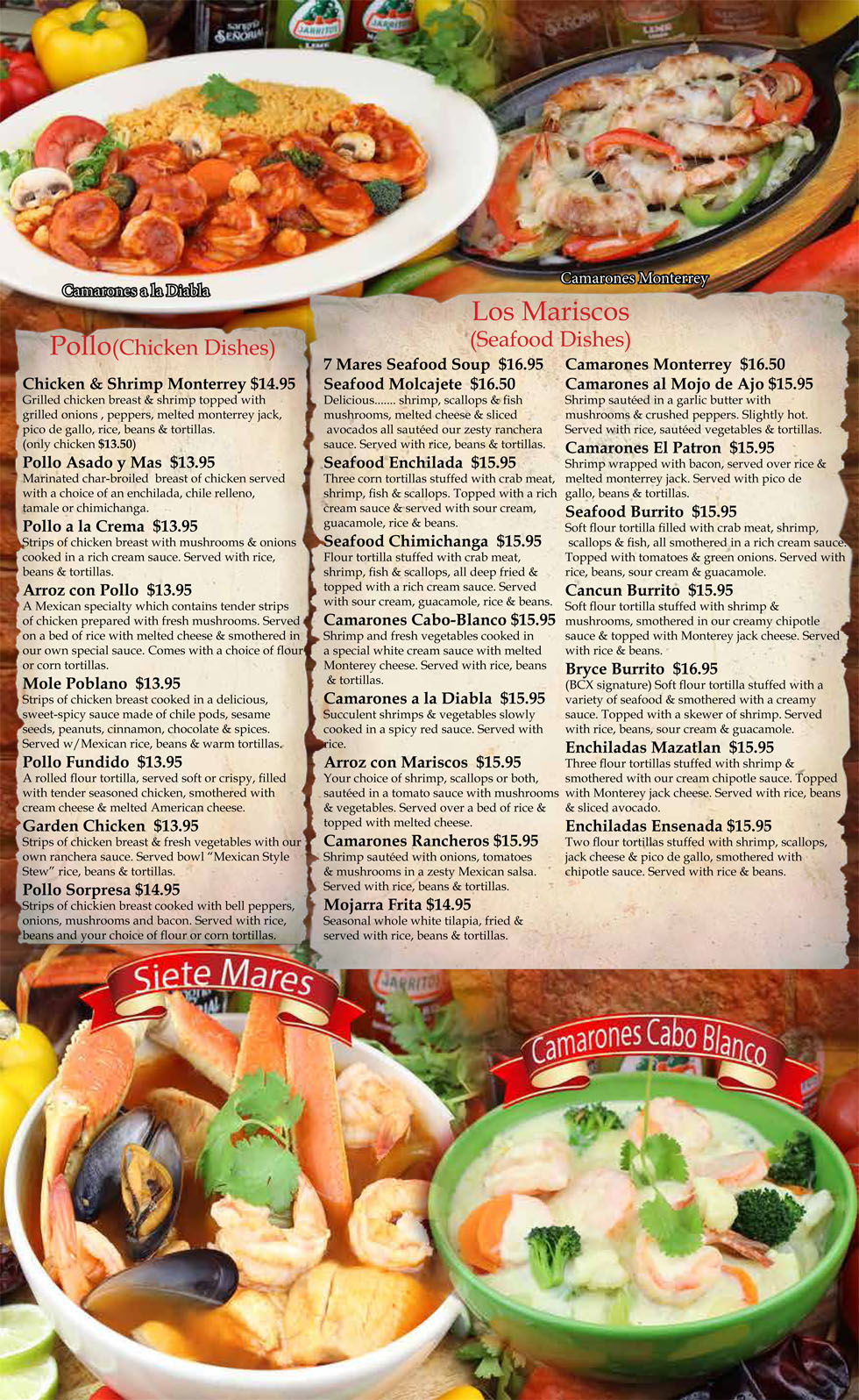 Dinner Menu 4